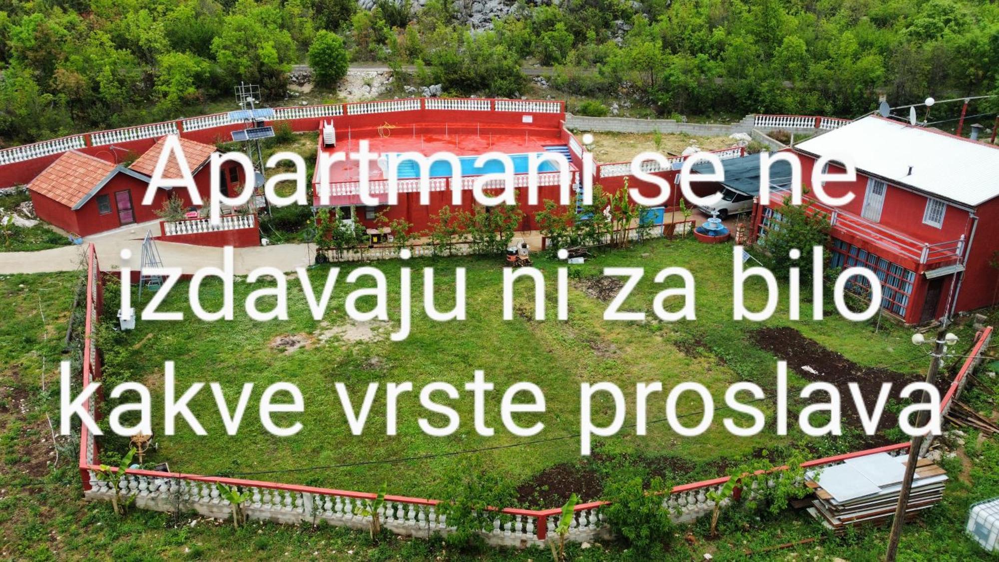 Red Apartman Требинє Екстер'єр фото